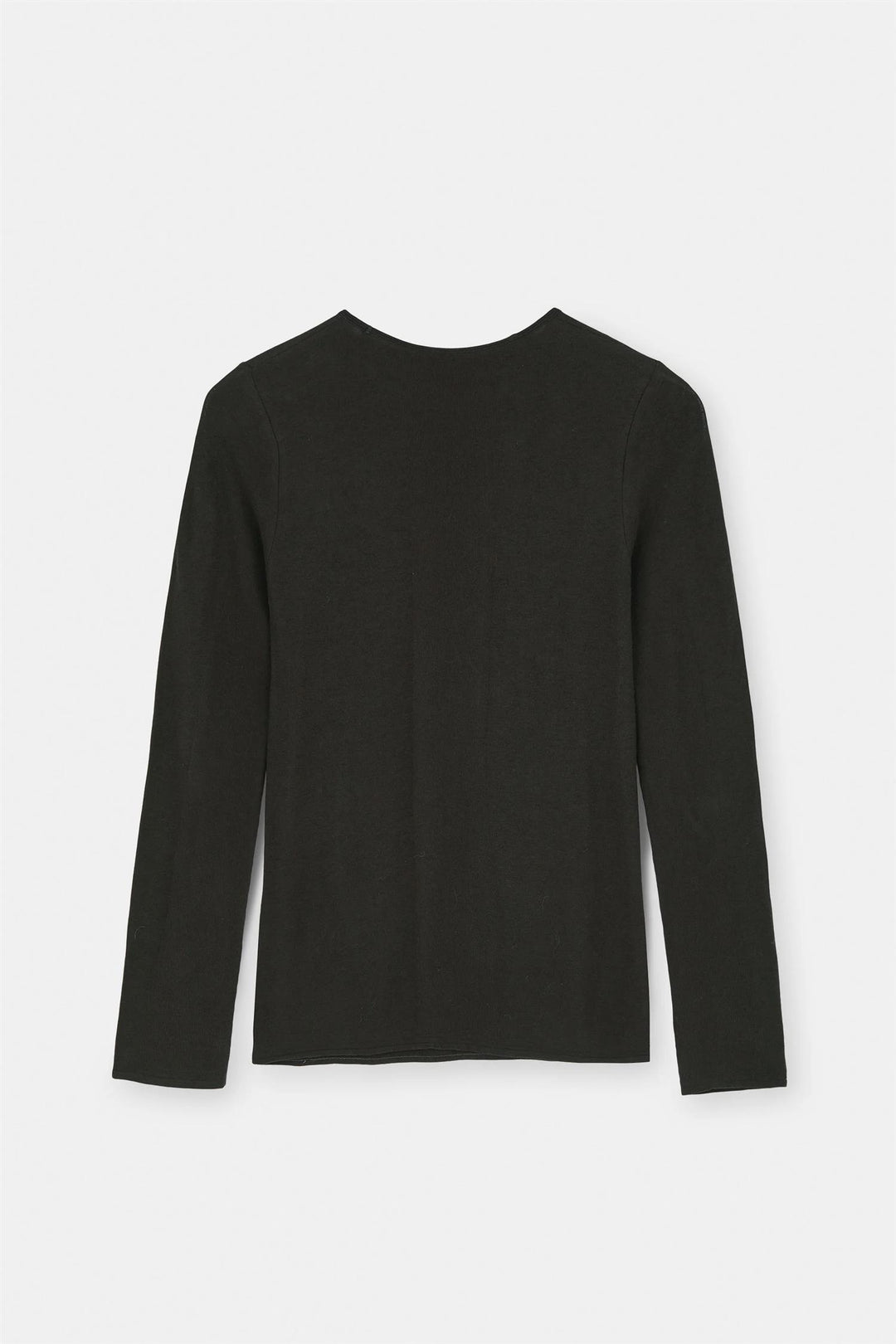 Gentle Cashmere Long Sleeve Dark Brown