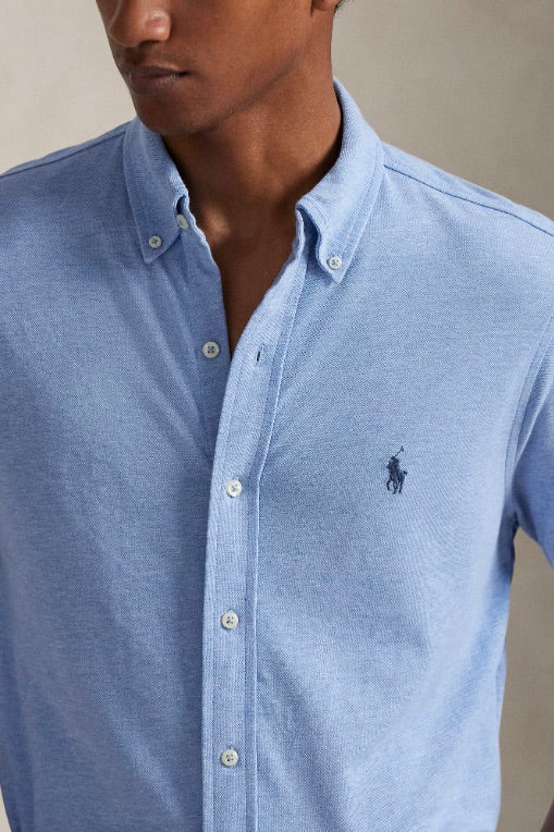 Featherweight Mesh Shirt Isle Heather