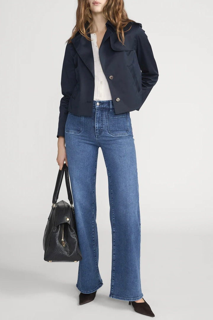 FRAME Le Slim Palazzo Modernist Pocket Iberia - Dale