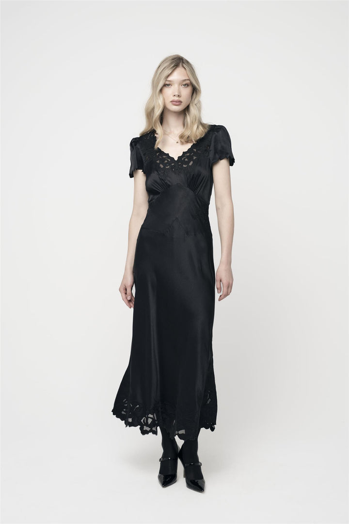 Marley Rose Dress Black