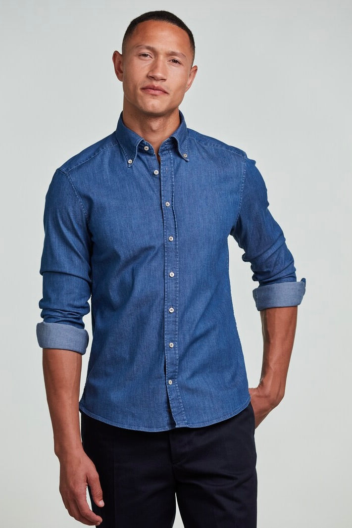 Slimline Stretch Denim C26 RC Cuff Indigo