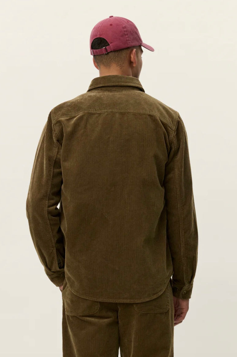 Kody Corduroy Overshirt Military Olive