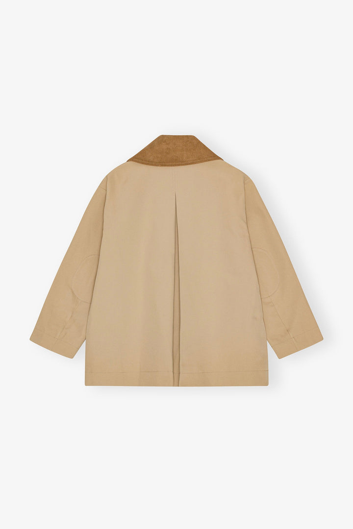Twill Midi Jacket