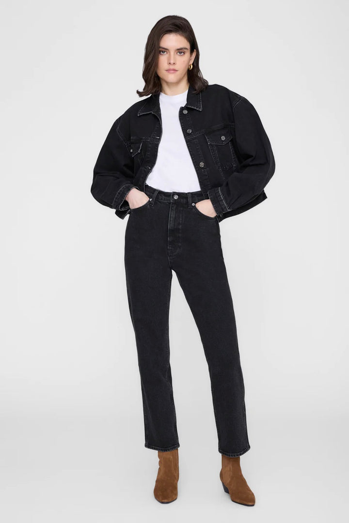 ANINE BING Quincy Jacket Vintage Black - Dale