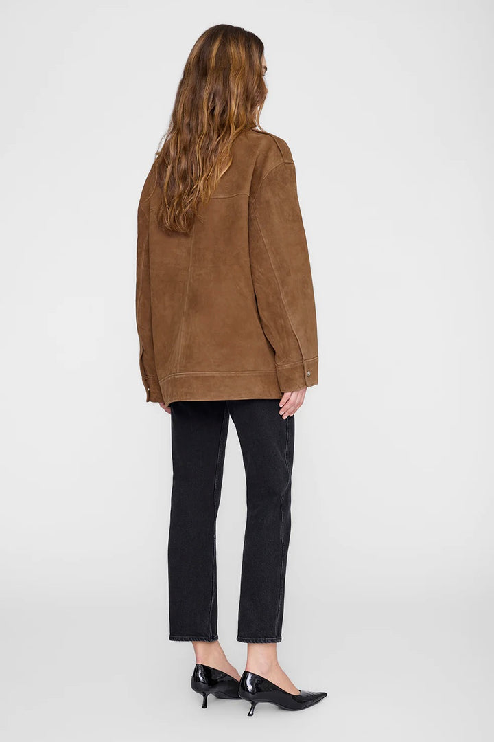 ANINE BING Roux Jacket Tobacco - Dale