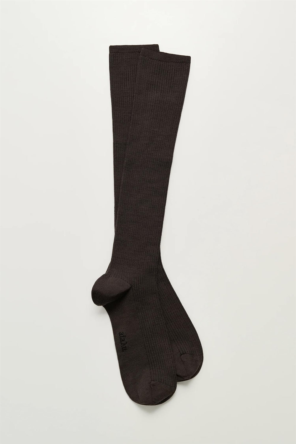 AIAYU Wool Knee Socks II Brown - Dale