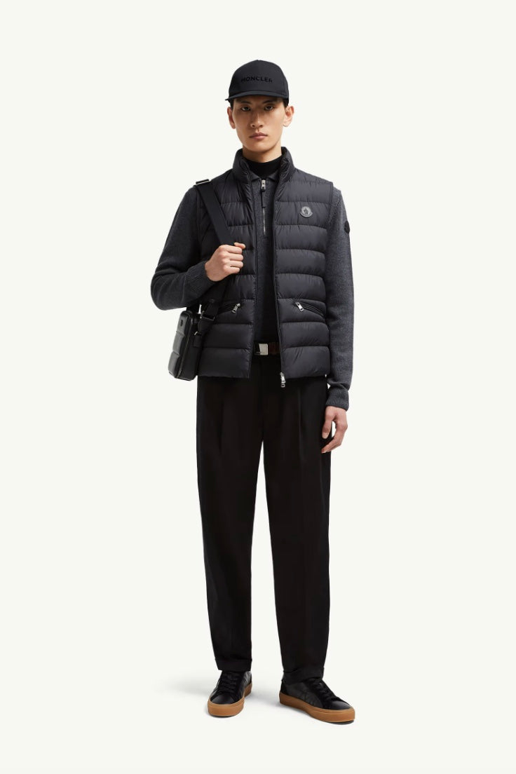 Treompan Down Vest Black