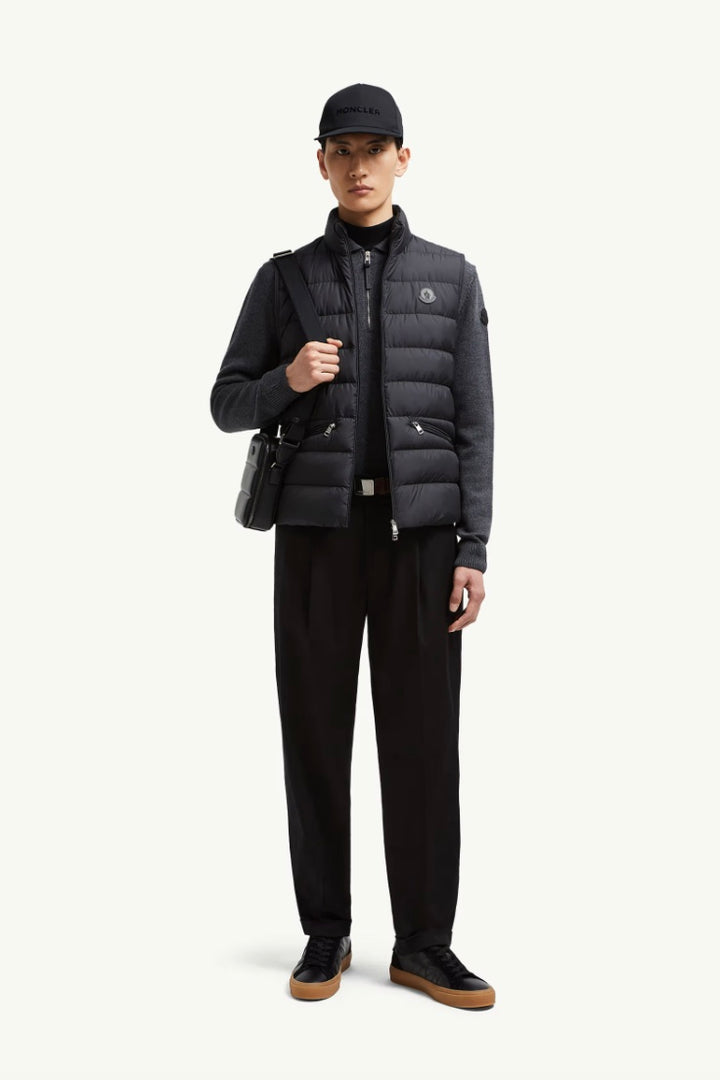 Treompan Down Vest Black