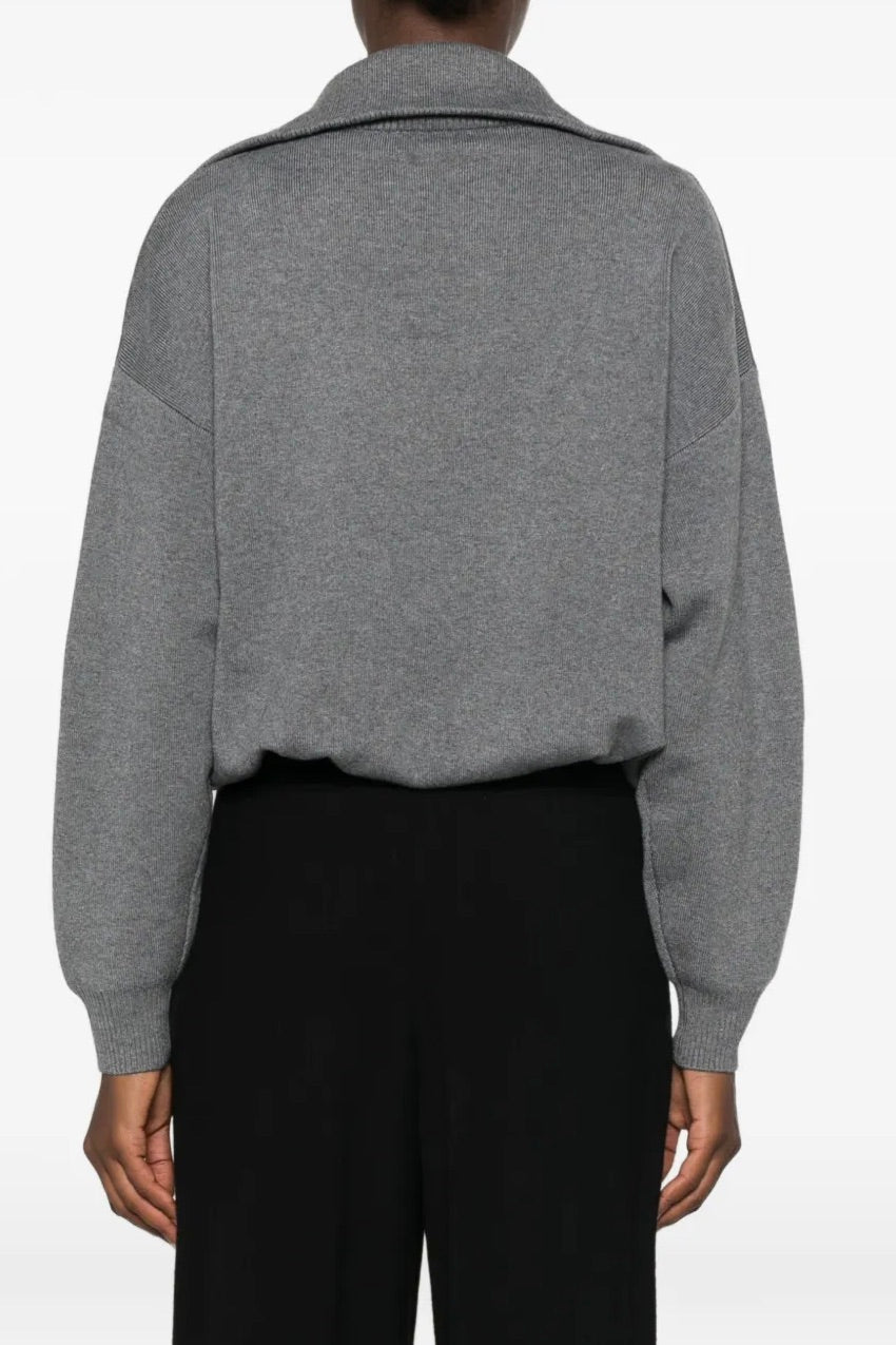 Maglia Grigio Long Sleeve Sweater
