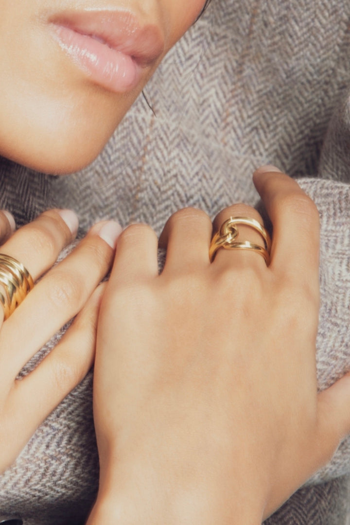 CAMILLA PIHL JEWELRY The Monogram Ring - Dale