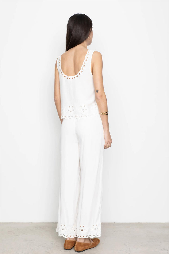 Evie Top White