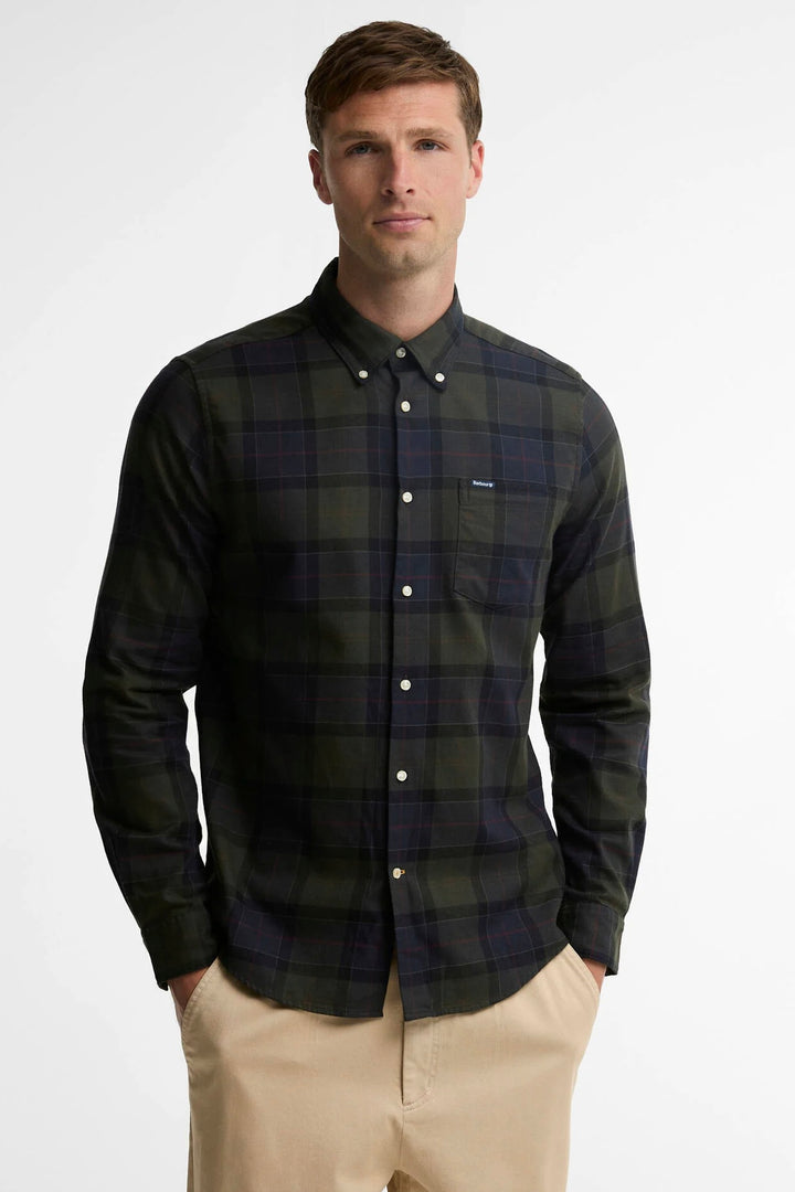 Barbour Fortrose Tailored Shirt Shadow Classic