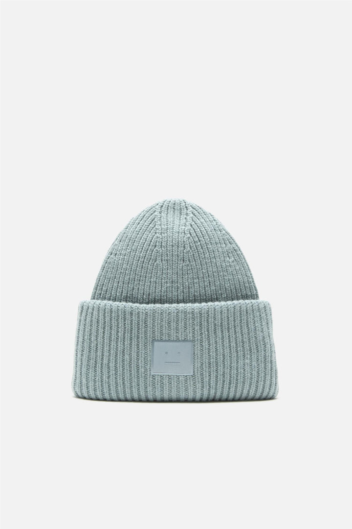 Large Face Logo Yak Beanie Dusty Blue