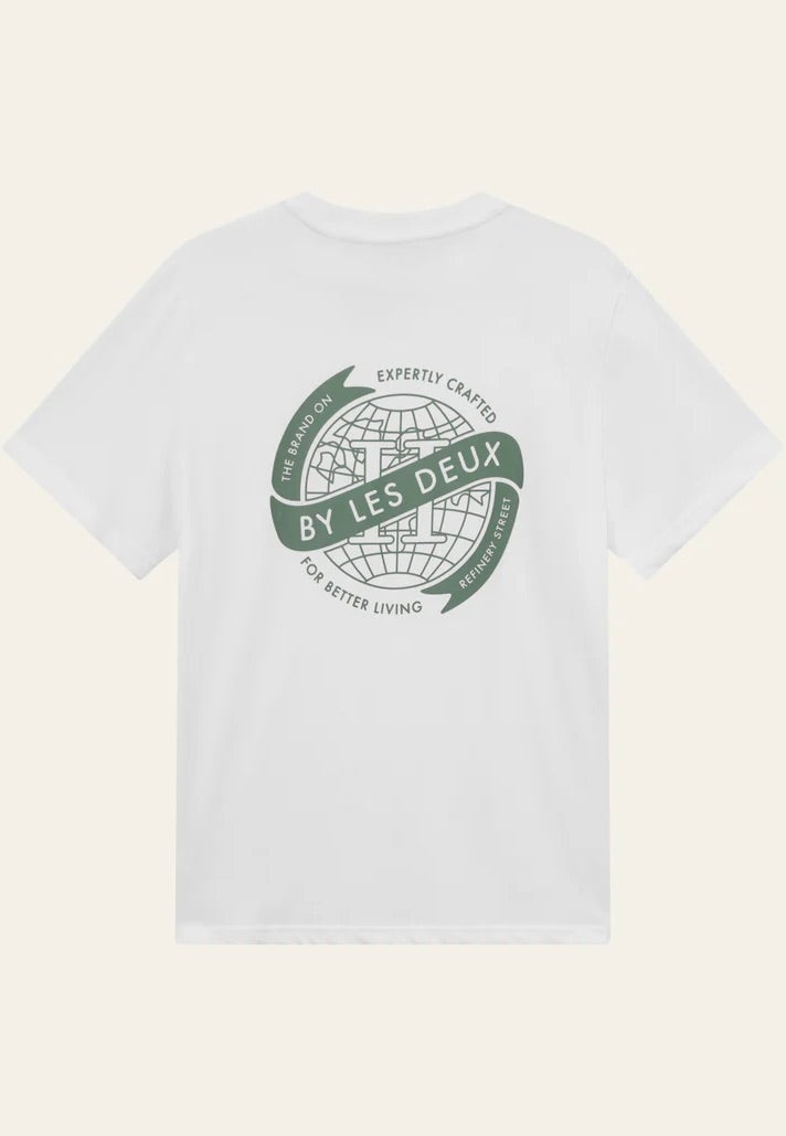 Globe T-shirt - White