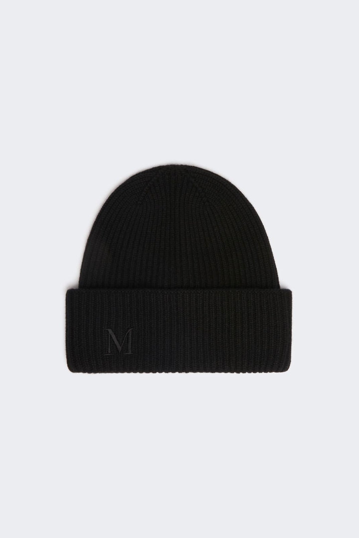 MAX MARA Rib-knit Cashmere Beanie Black - Dale