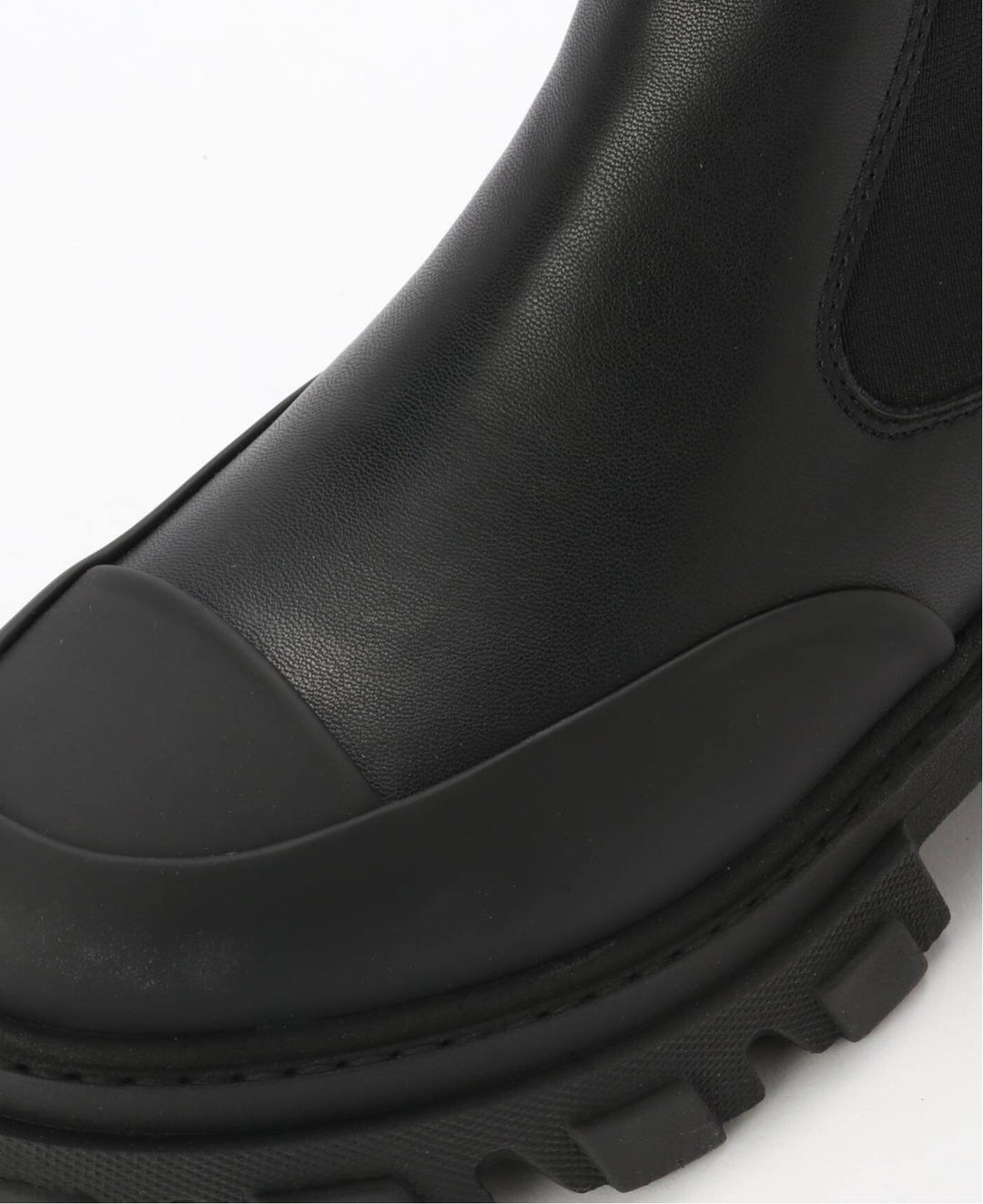 GANNI Cleated Mid Chelsea Boot Black - Dale
