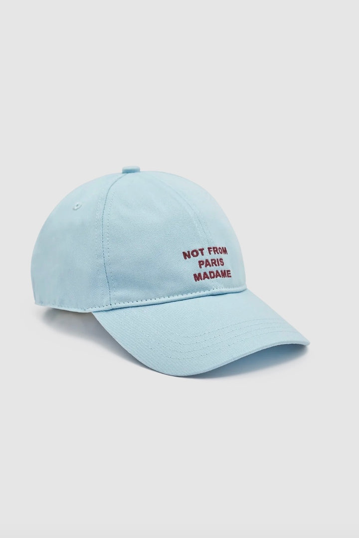 La Casquette Slogan Light Blue