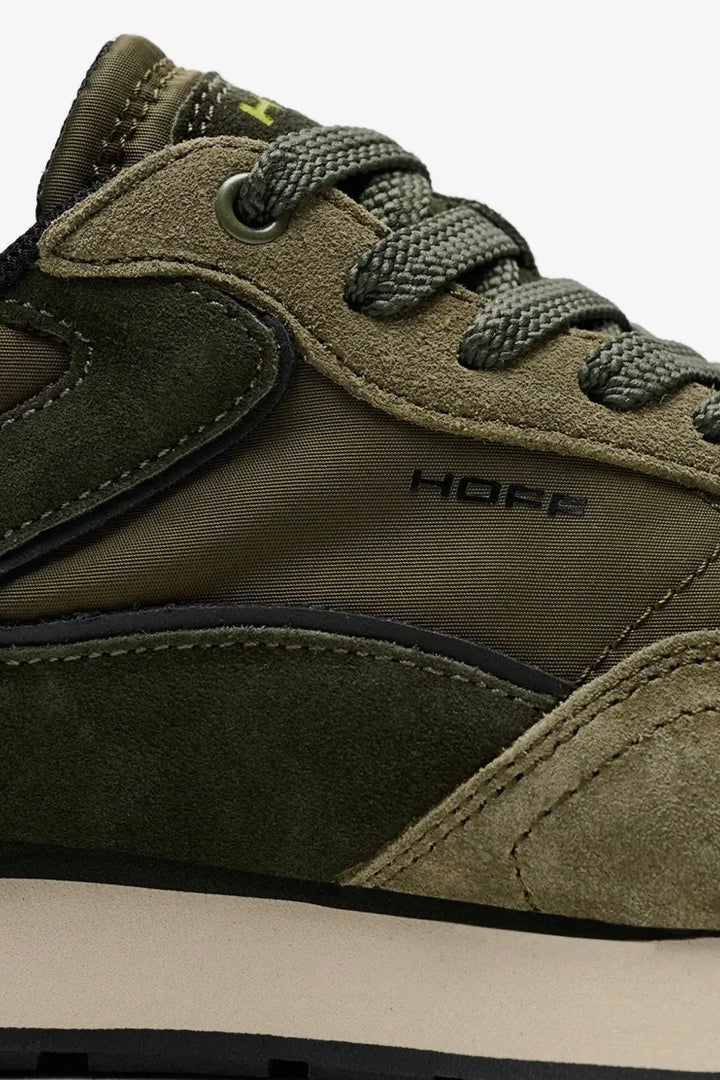 City Suede Green Sneakers