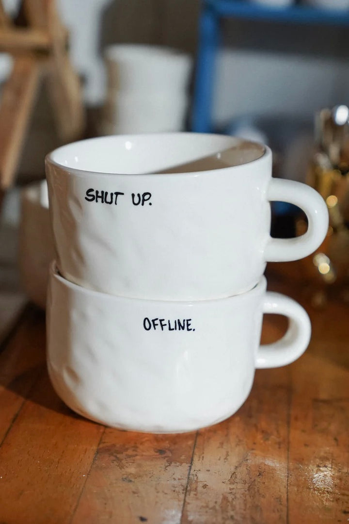 Offline Cappuccino Mug