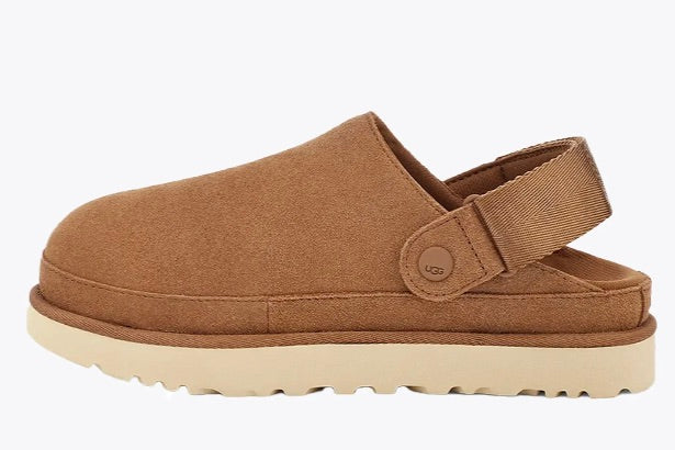 W Goldenstar Clog Chestnut