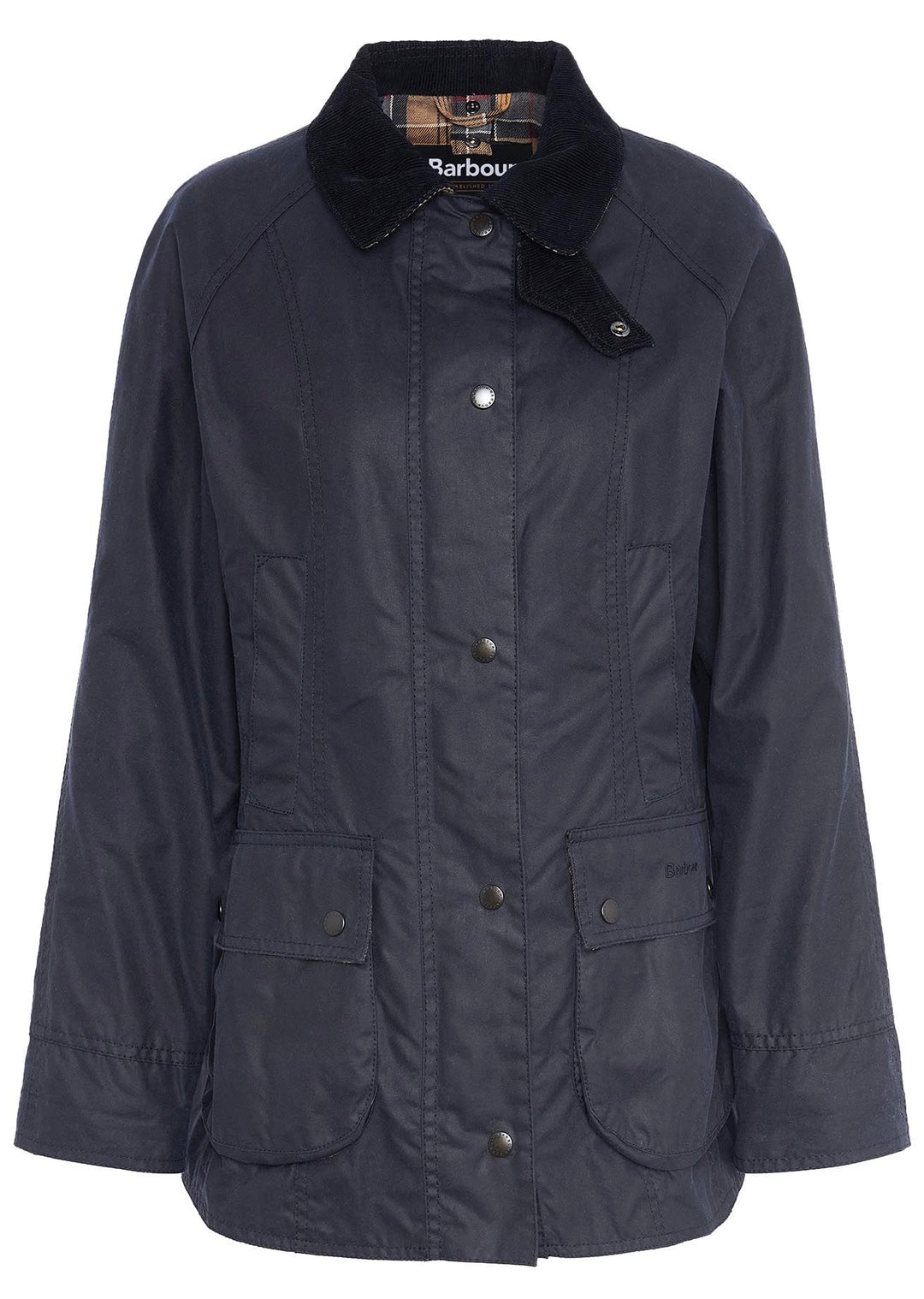 Beadnell Wax Jacket Navy