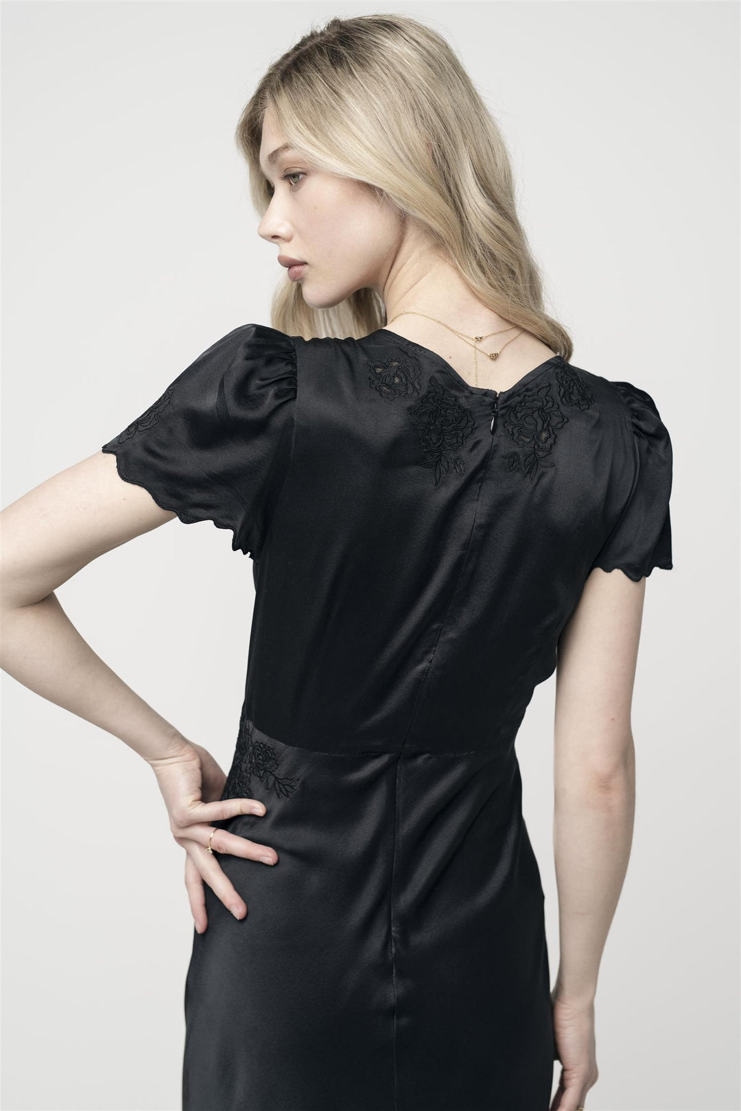 Marley Rose Dress Black