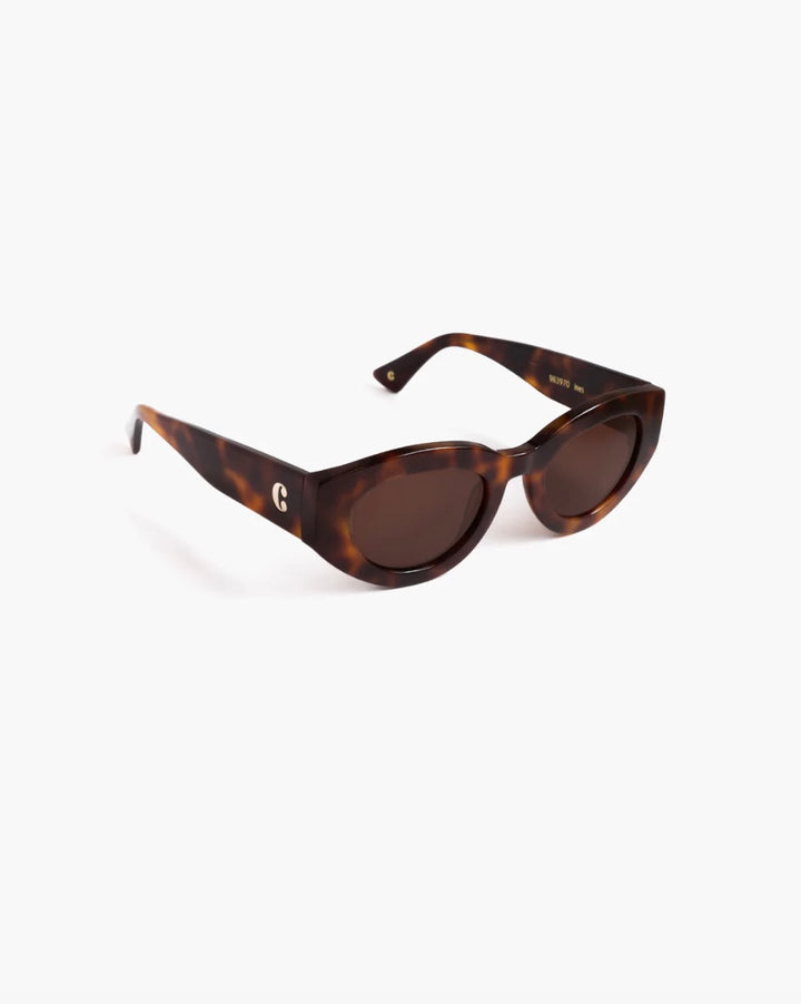 Ines Tortoise Brown
