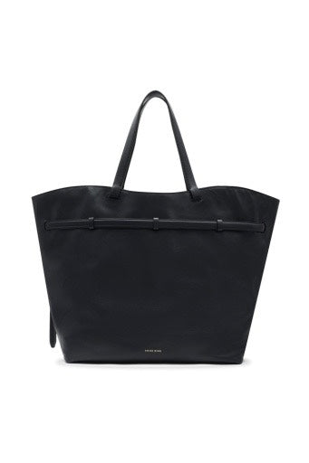 Elly Tote Small Grained Leather Black