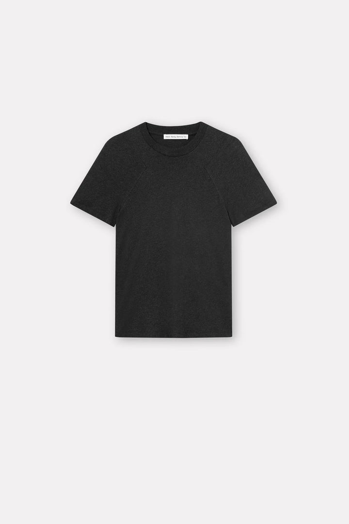 Laia Monogram Cotton Jersey Dark Grey