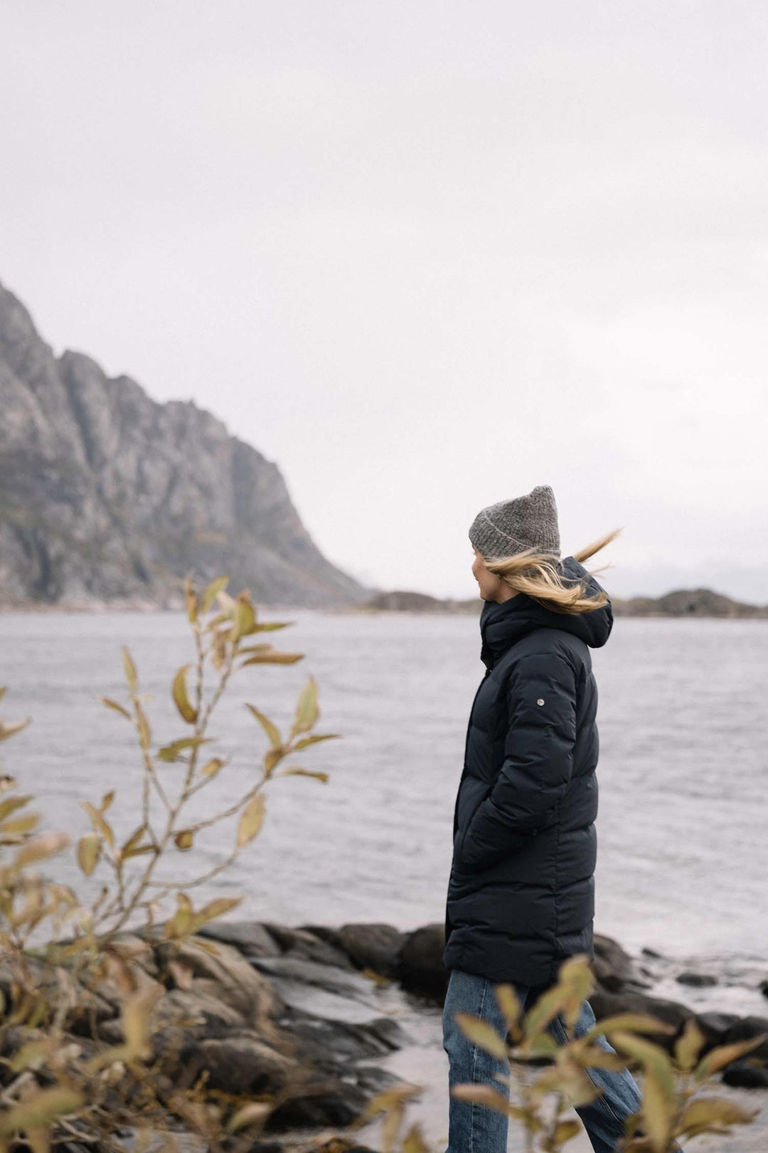 Noon II Down Coat Midnight Blue