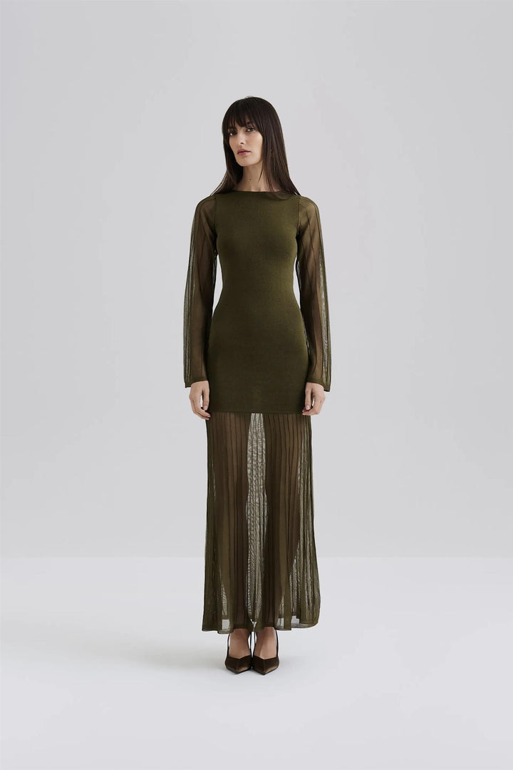 Haisley Maxi Dress Olive