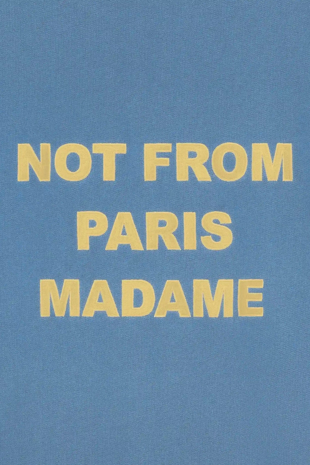 Le Hoodie Slogan Atlantic Blue