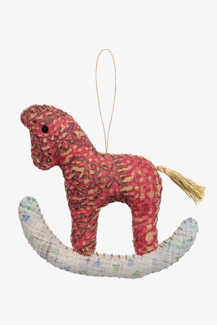 Rocking Kantha Horse Ornament Arion Star