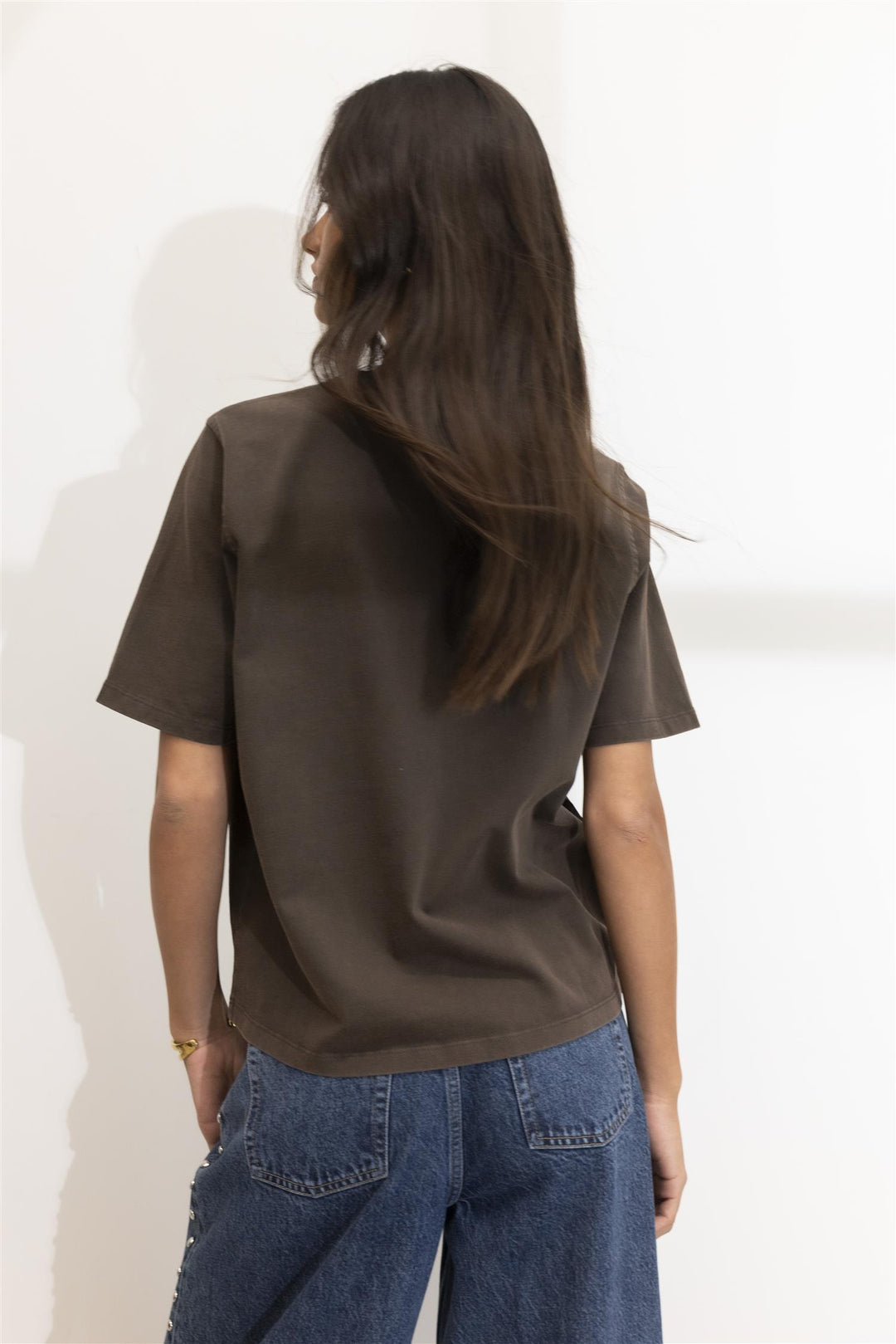 Ezra Tee Dark Brown