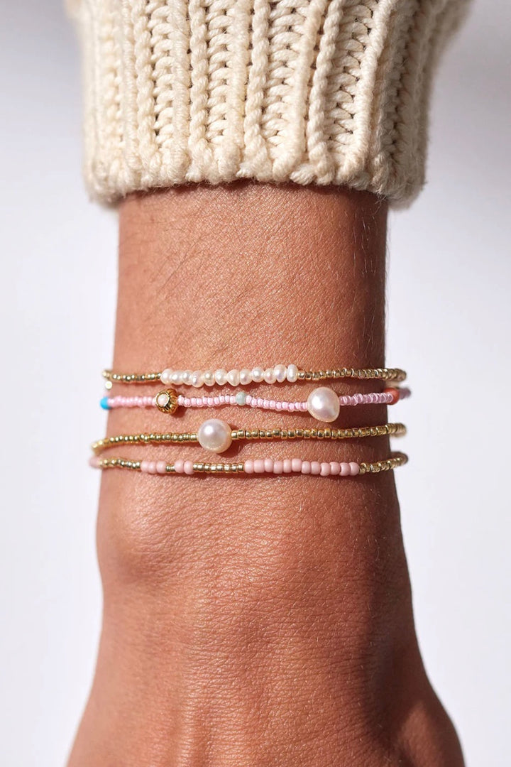 ANNI LU Oh So Fine Bracelet Sweet Pink - Dale