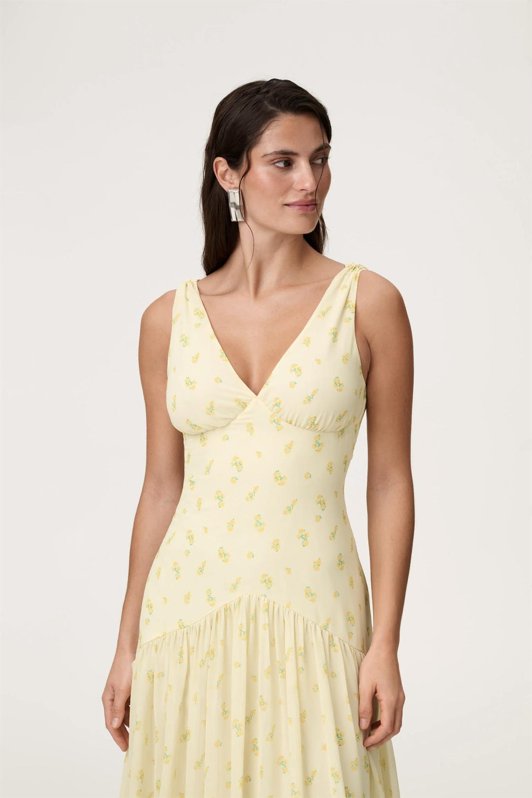 Toulouse Dress Pastel Yellow