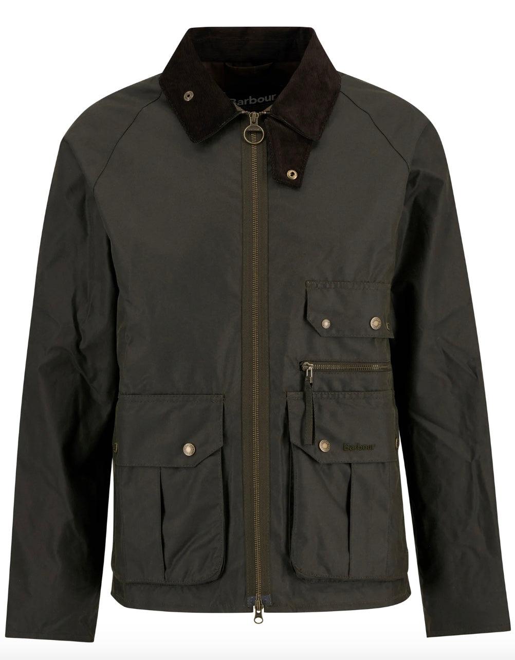 BARBOUR Re-Engineered Blackett Spey Waxed Jacket Archive Olive - Dale