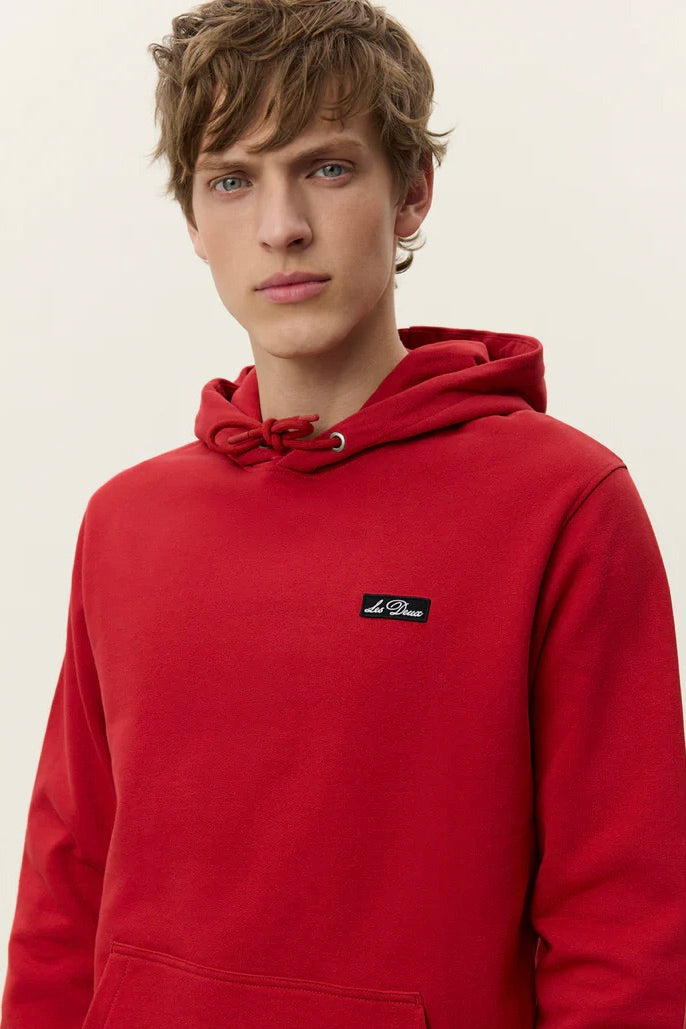 LES DEUX Patch Hoodie Scarlet Sage - Dale