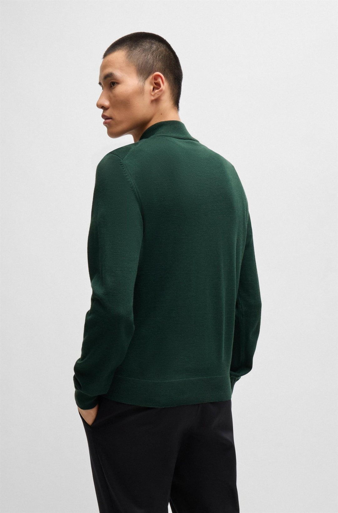 Ebenji Half Zip Open Green