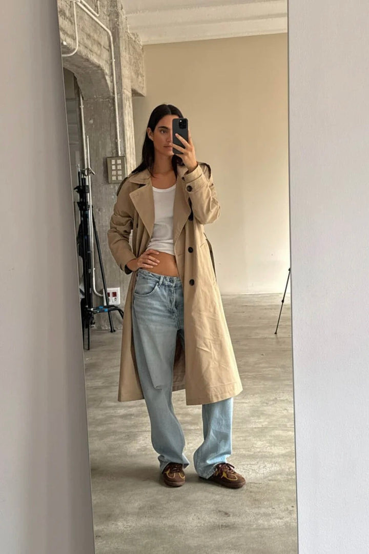 Tb.490 Rife Chocolate Brown Leather Sneakers