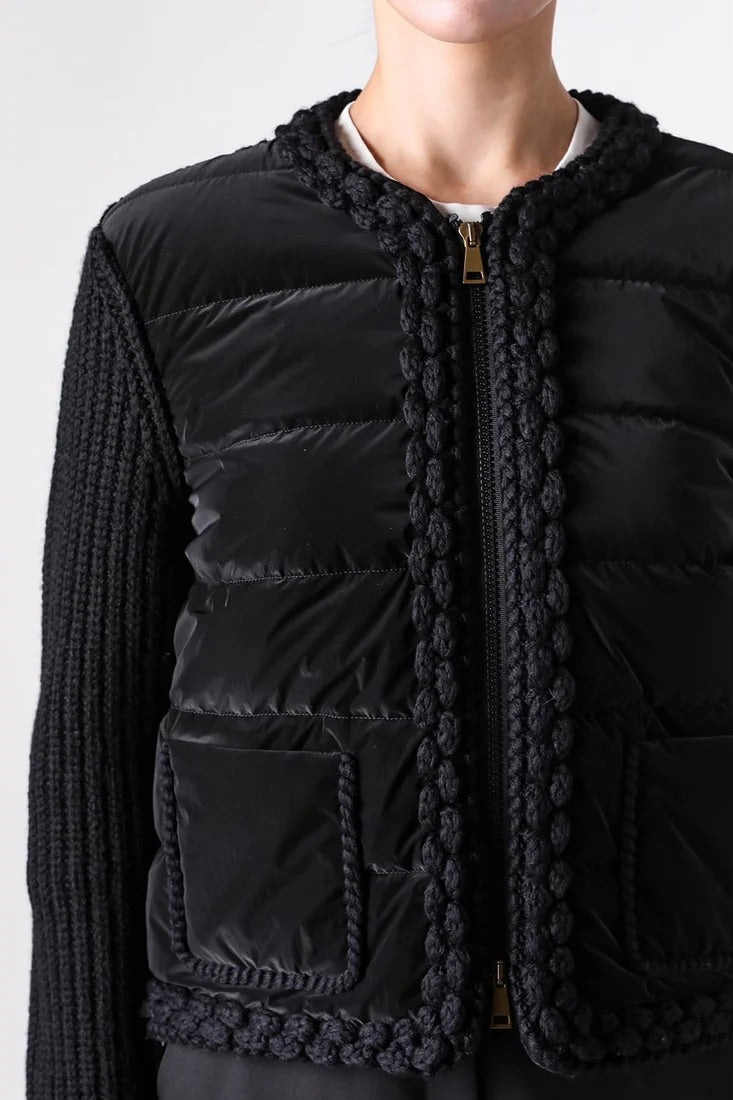 Hybrid Cardigan Black