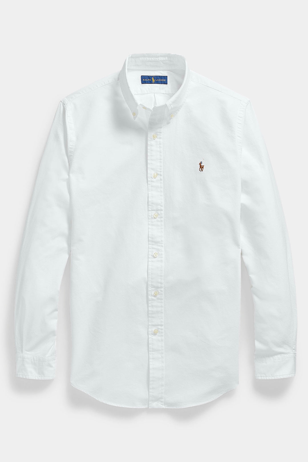 POLO RALPH LAUREN - Custom Fit Oxford Shirt White - Dale