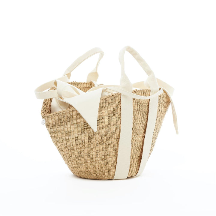 Sophie Straw Bag Natural/Ecru