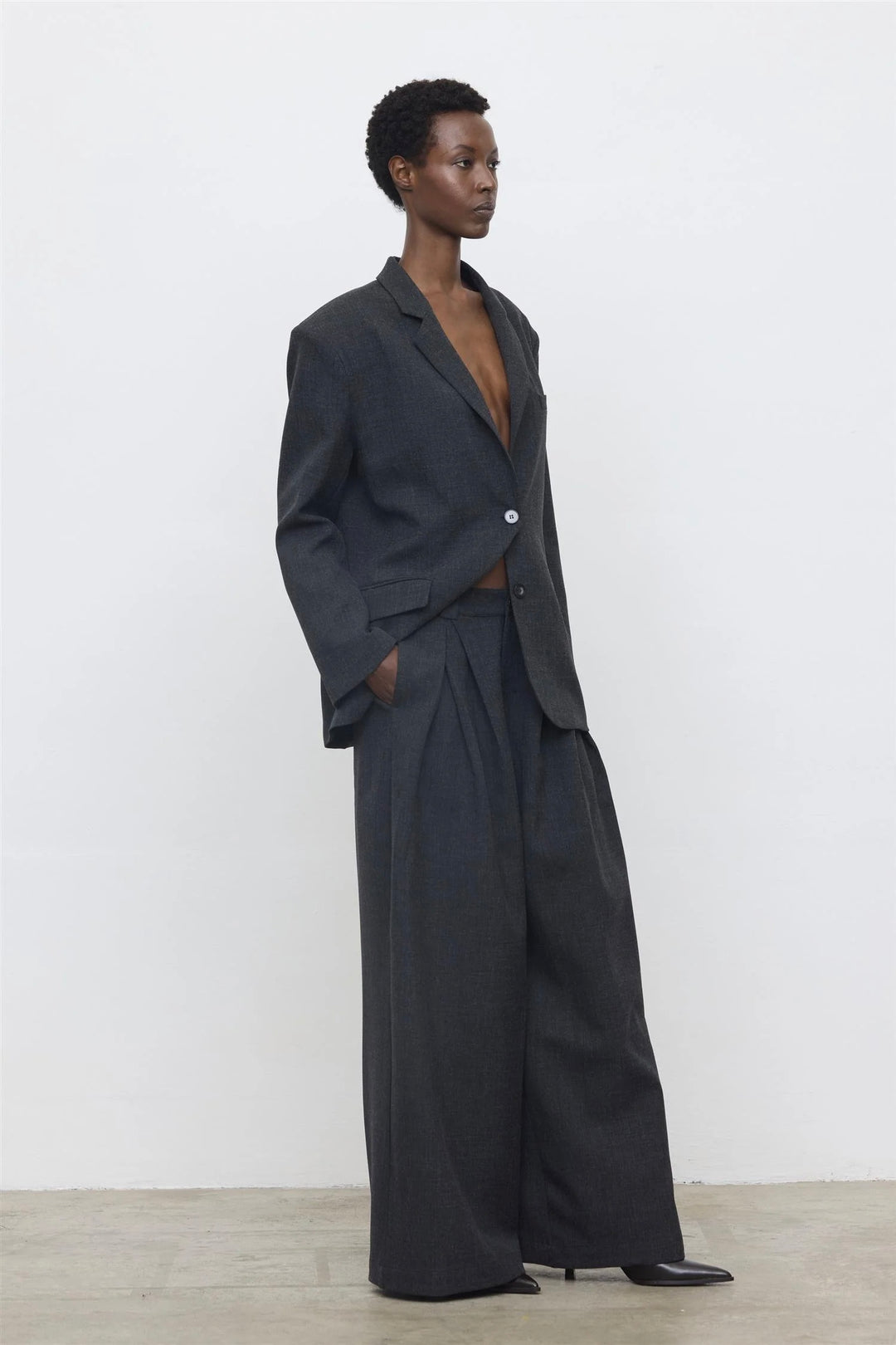 Pantalone Grigio Scuro