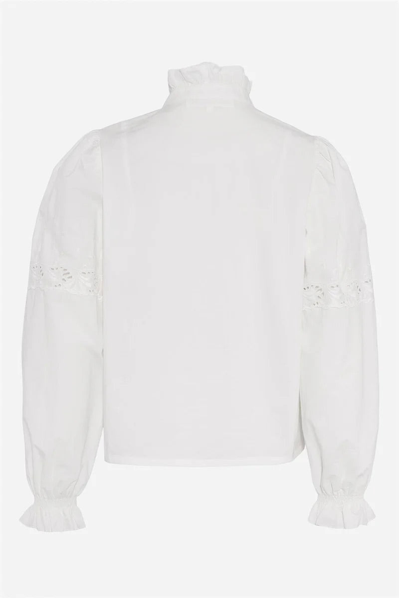 PIA TJELTA - MAY BLOUSE WHITE - Dale