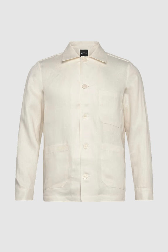 H-CAI-K-3P-262 Overshirt White