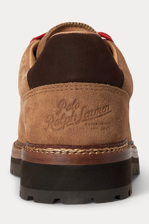 Alpine Low Suede Trail Shoe Tan/Dark Brown