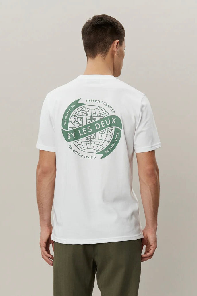 Globe T-shirt - White