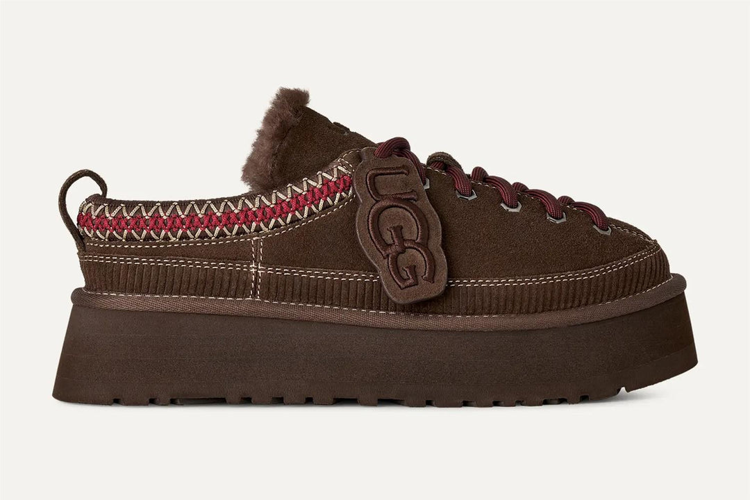 W Heritage Lace-Up Slipper Burnt Cedar