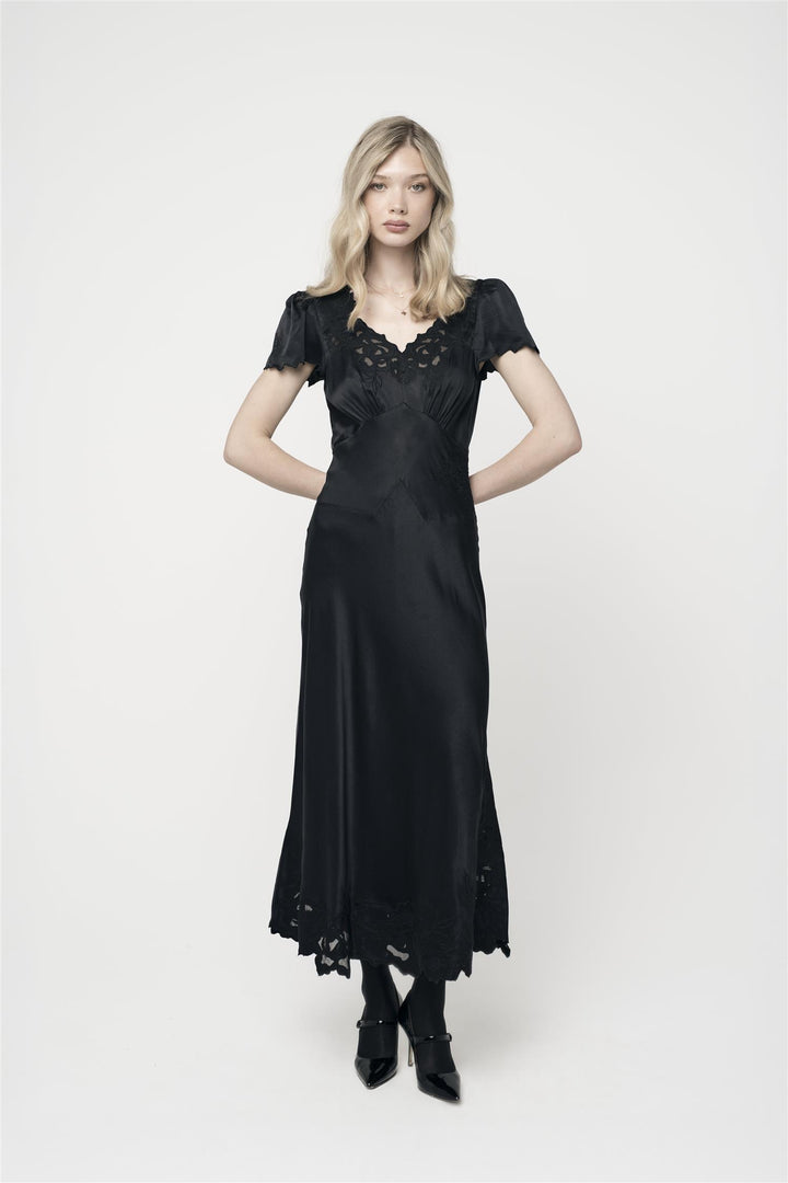 Marley Rose Dress Black